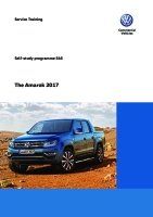 VW - SSP 565_The Amarok 2017 - Self Study Programme 